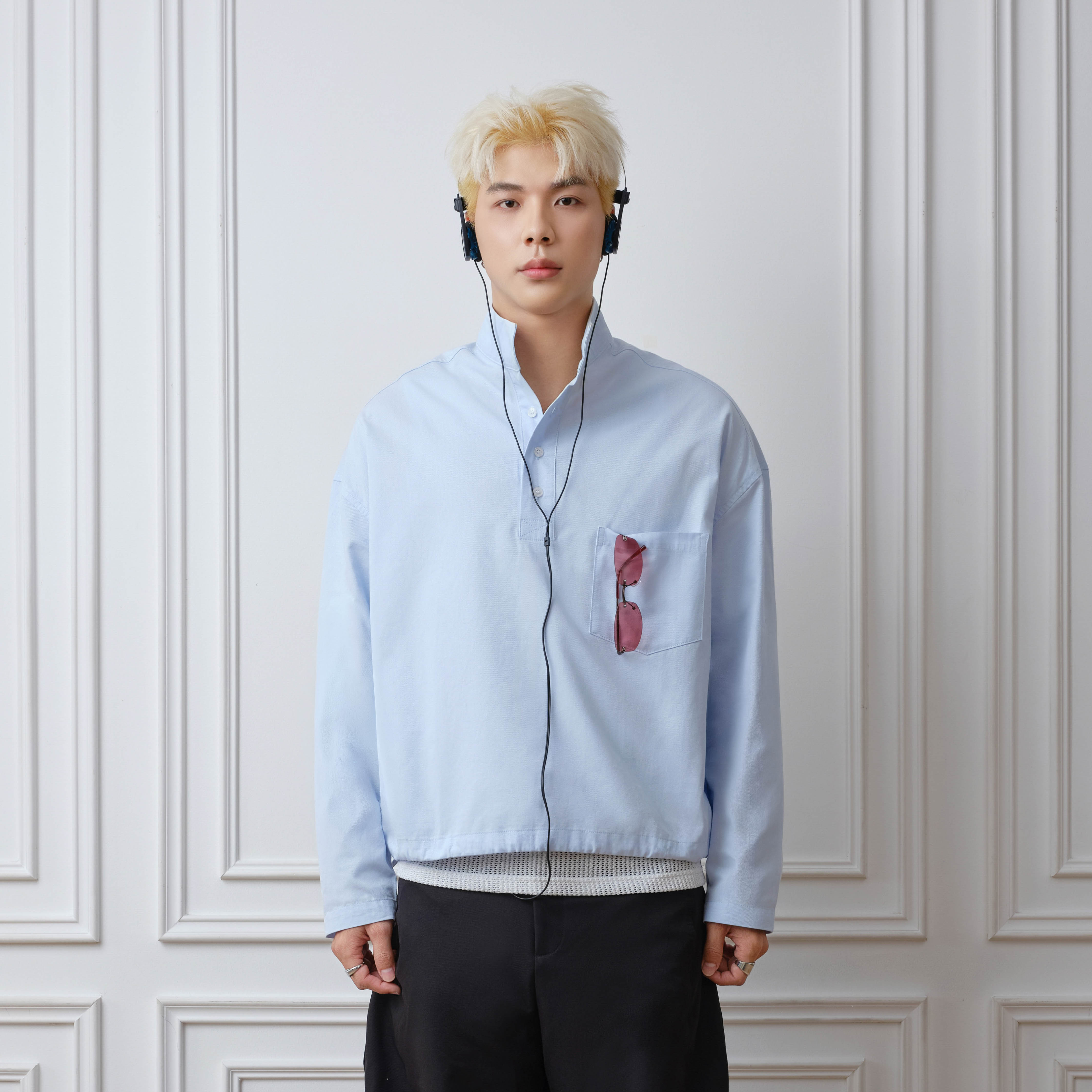 Stand Collar Shirt