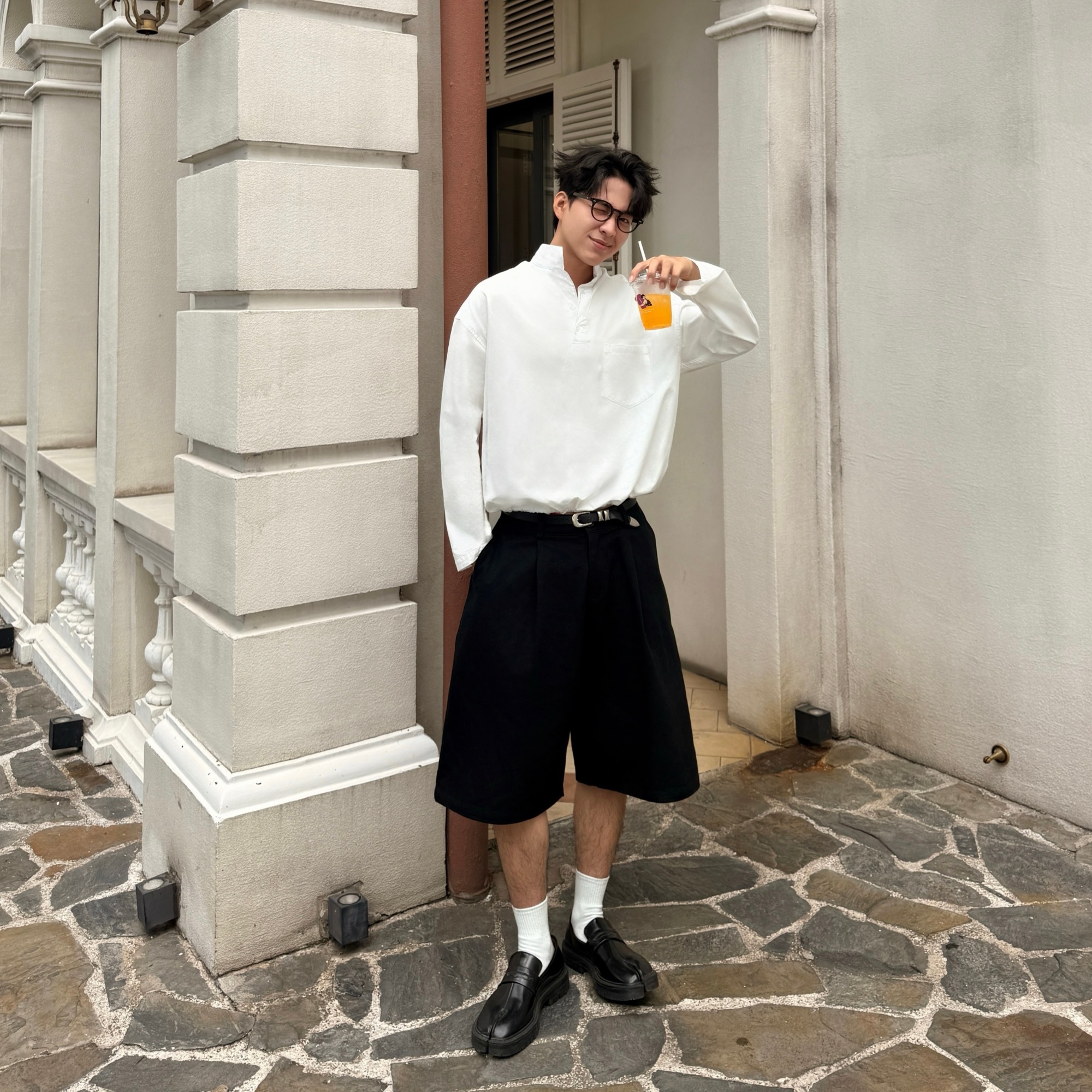 Stand Collar Shirt