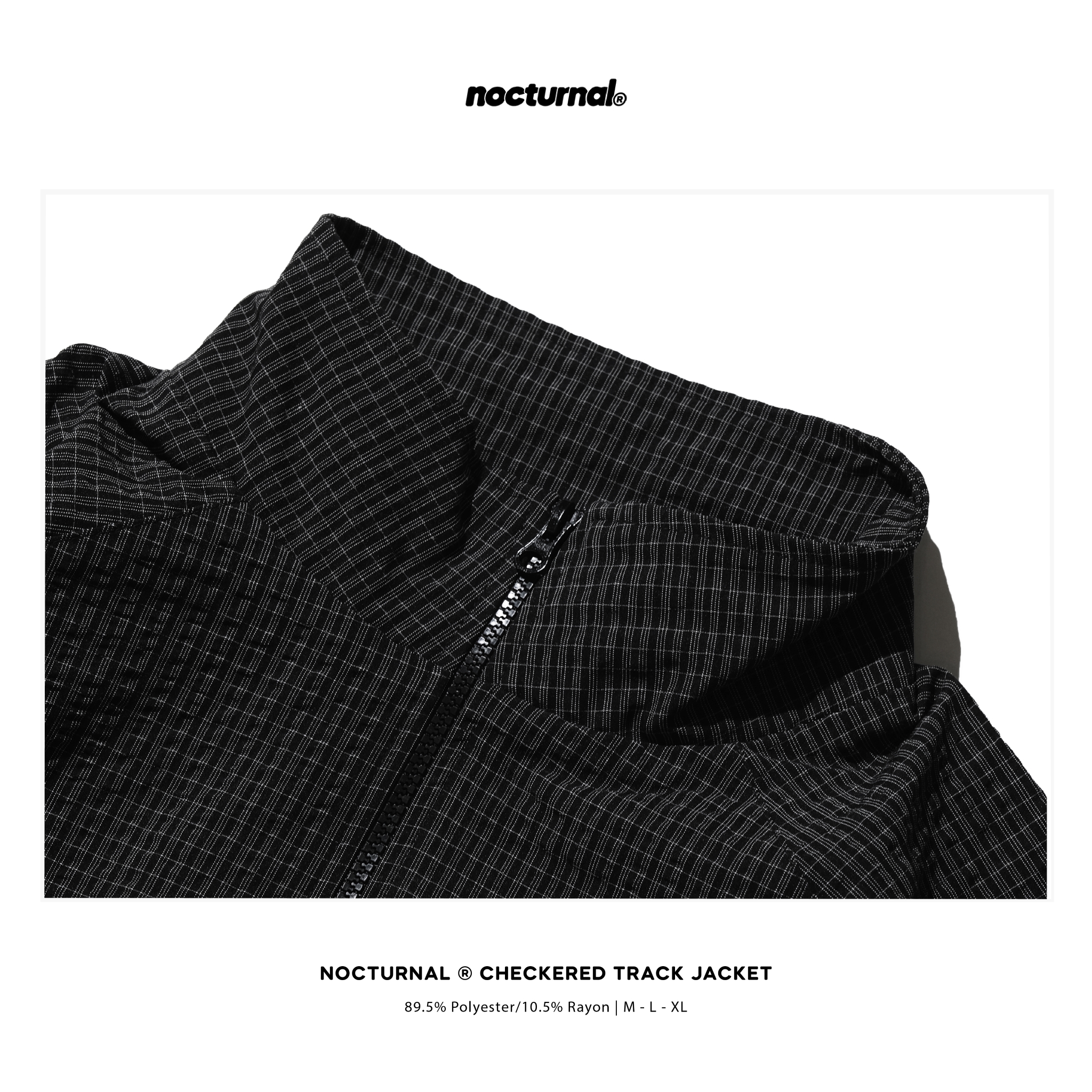 Checkered Track Jacket