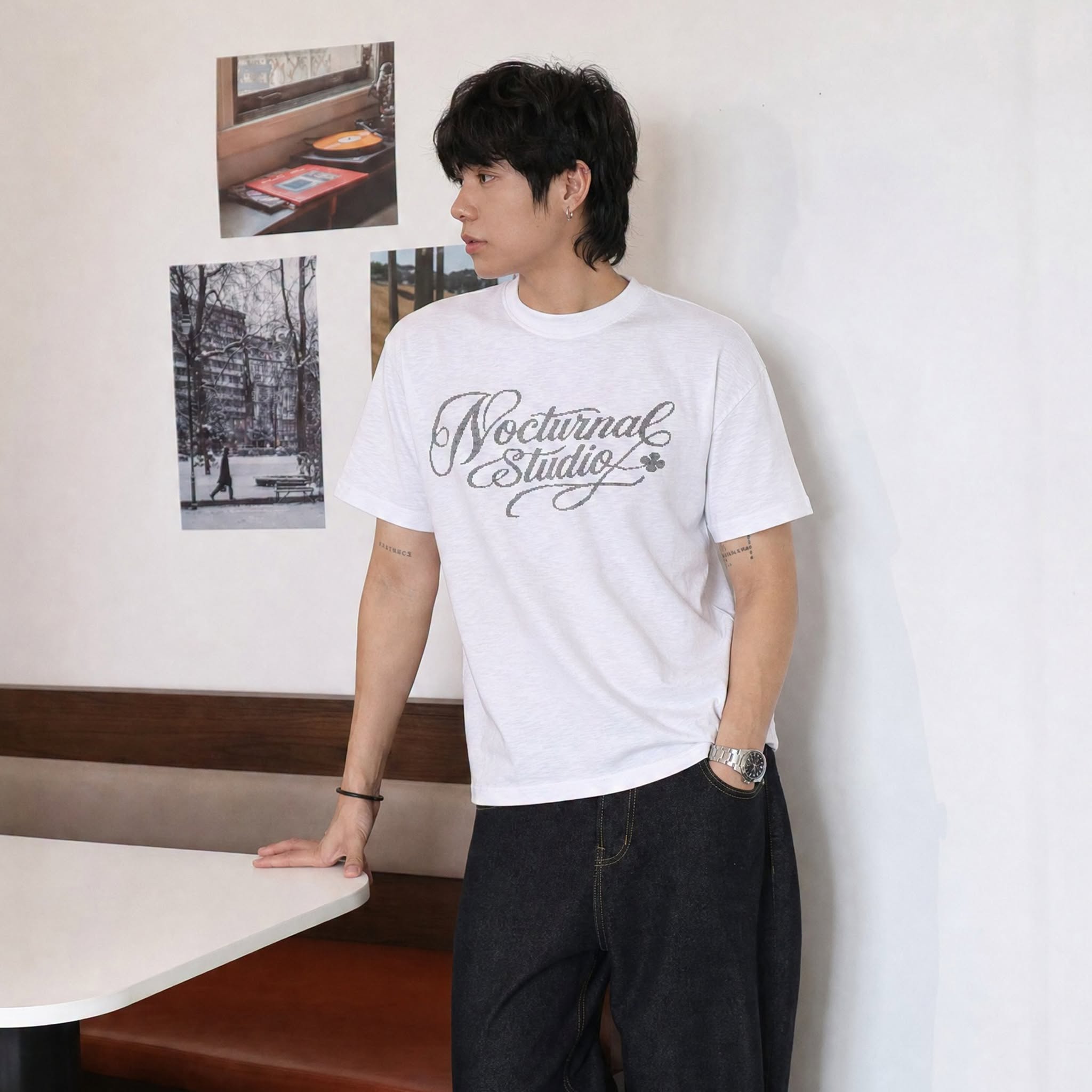 Slub Boxy Tee
