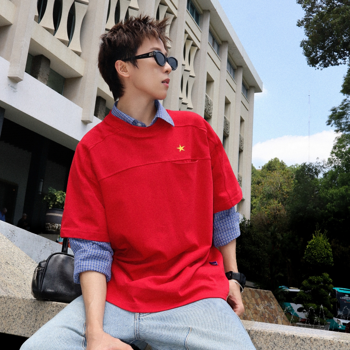 Poc Tee - Red & Yellow Star (Special Limited Edition)