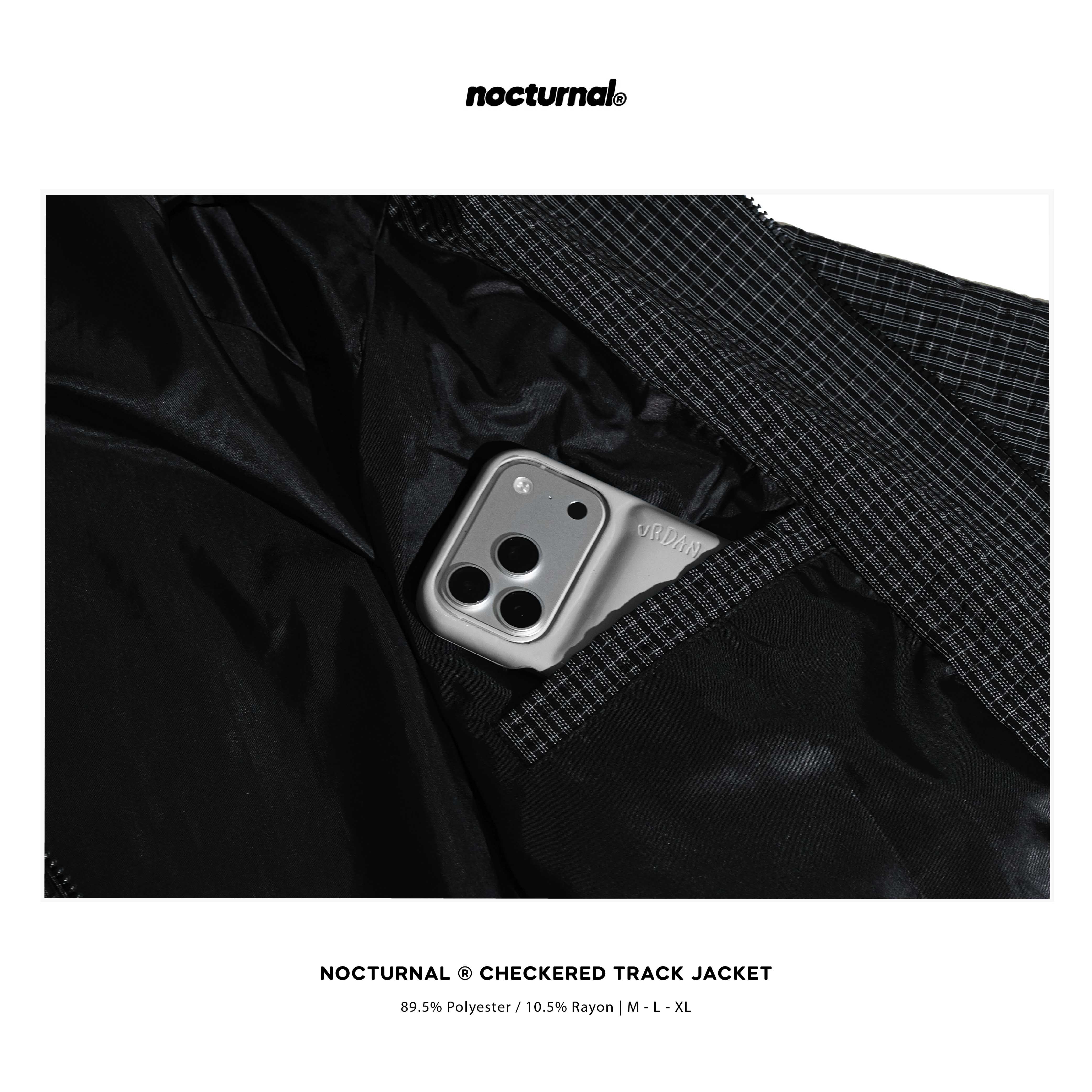 Checkered Track Jacket