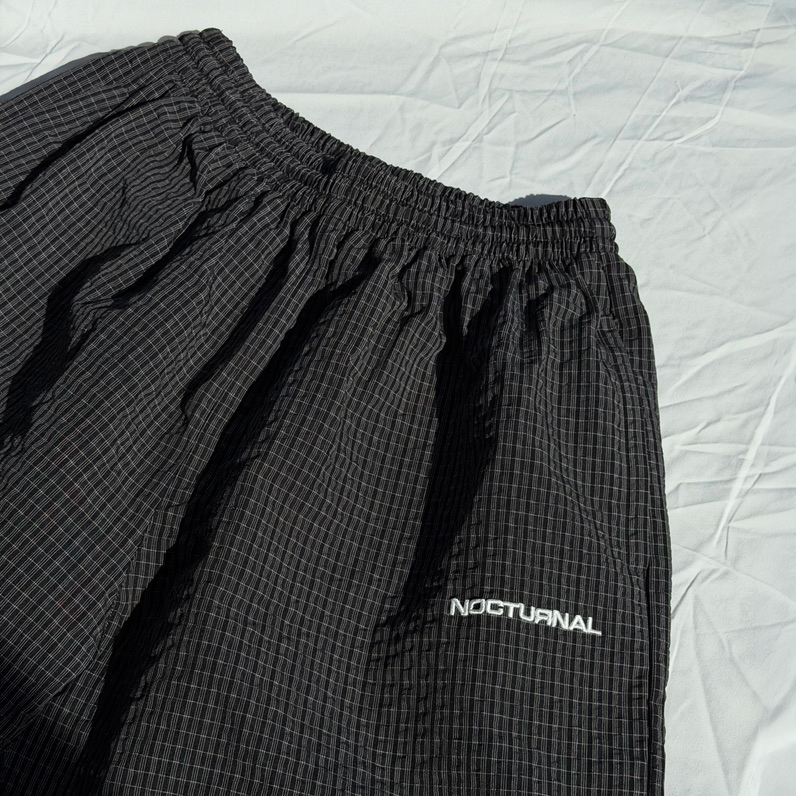 Checkered Track Pants