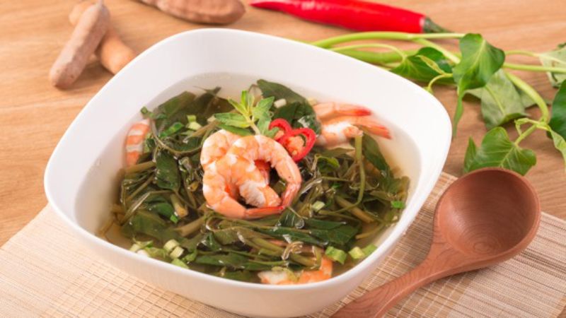 Những công thức nấu canh rau muống ngon, lạ miệng