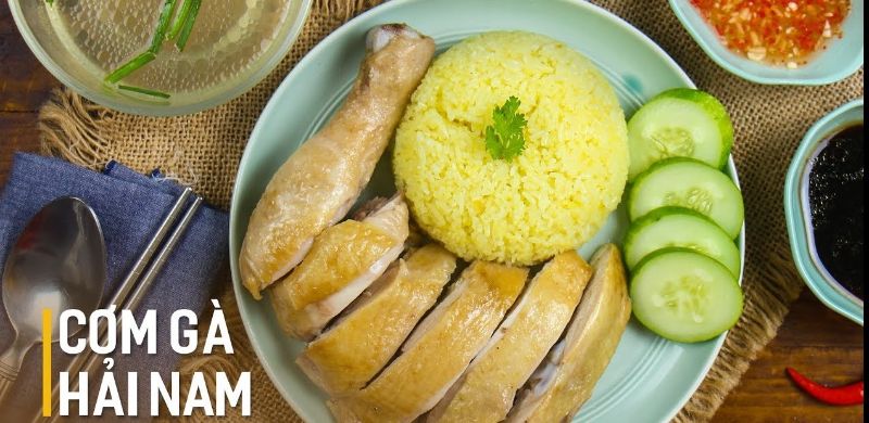 Cách nấu cơm gà Hải Nam đơn giản, đúng vị