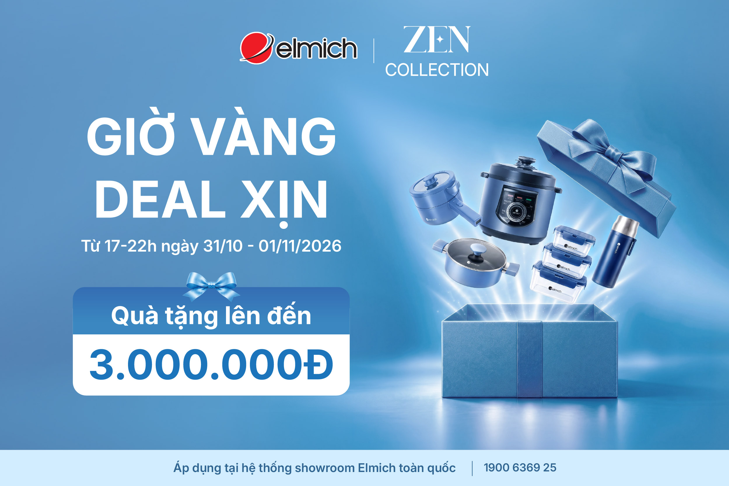 [SHOWROOM ELMICH TOÀN QUỐC] ZEN COLLECTION - GIỜ VÀNG, DEAL XỊN ⭐
