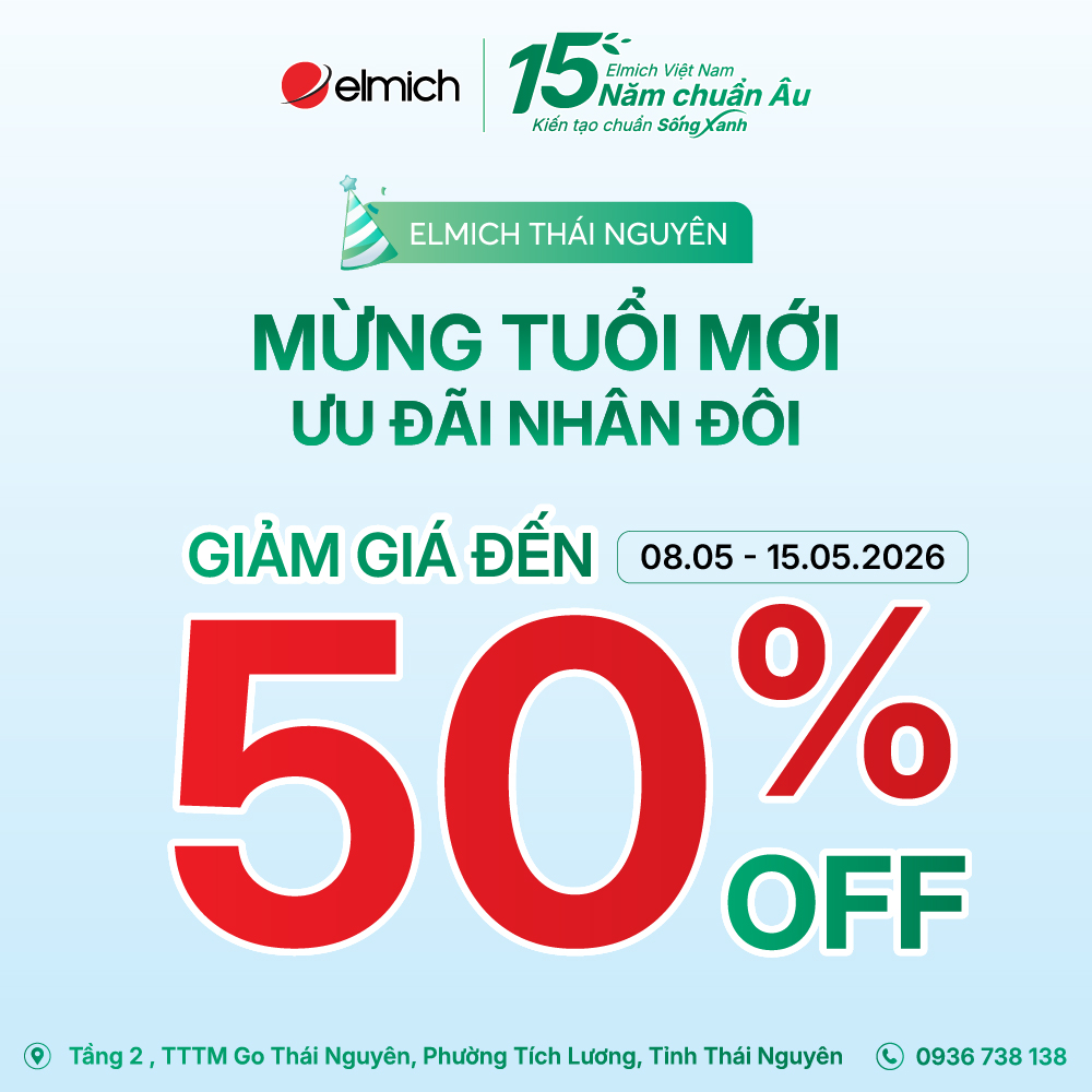 [ELMICH x GO! THÁI NGUYÊN] MỪNG SINH NHẬT TUỔI MỚI - NHÂN ĐÔI ƯU ĐÃI!