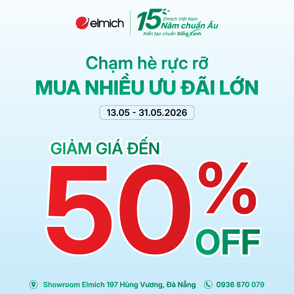 [ELMICH HÙNG VƯƠNG, ĐÀ NẴNG] CHẠM HÈ RỰC RỠ - MUA NHIỀU ƯU ĐÃI LỚN 🎁🎉