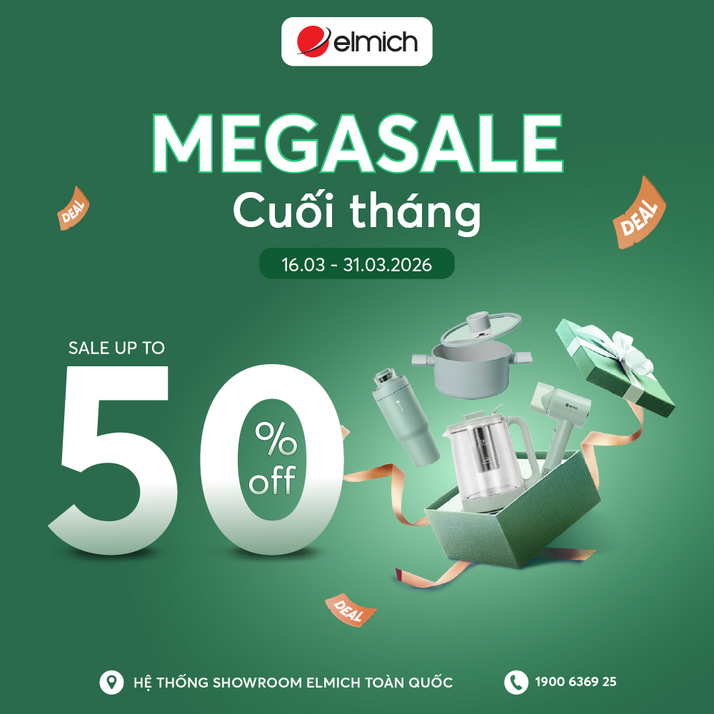 [MEGASALE CUỐI THÁNG TẠI ELMICH] DEAL XỊN, CHỐT ĐƠN LỚN!