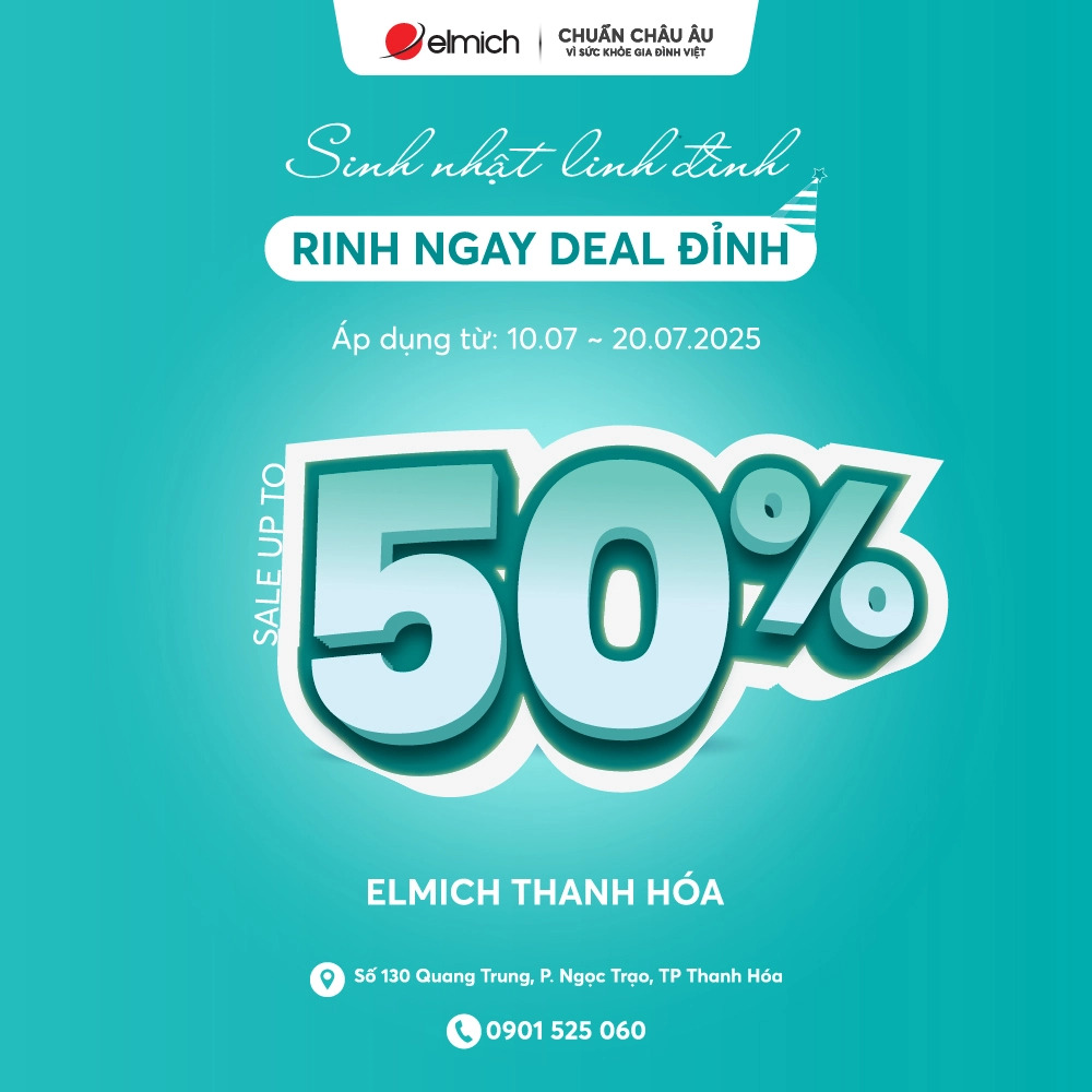 [Showroom Thanh Hóa] SINH NHẬT LINH ĐÌNH - RINH NGAY DEAL ĐỈNH