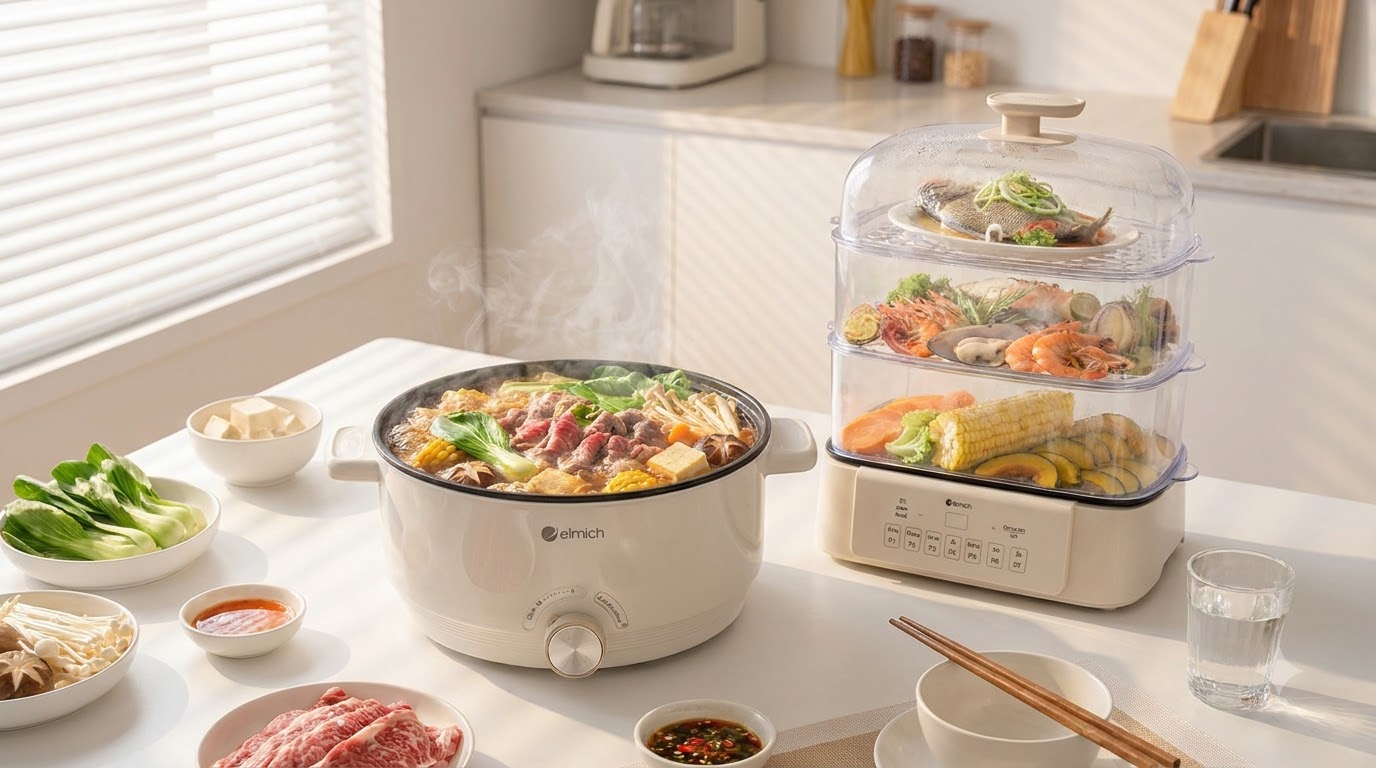 Hướng Dẫn Sử Dụng Nồi Lẩu Điện, Lẩu Hấp Để Ăn Ngon, An Toàn