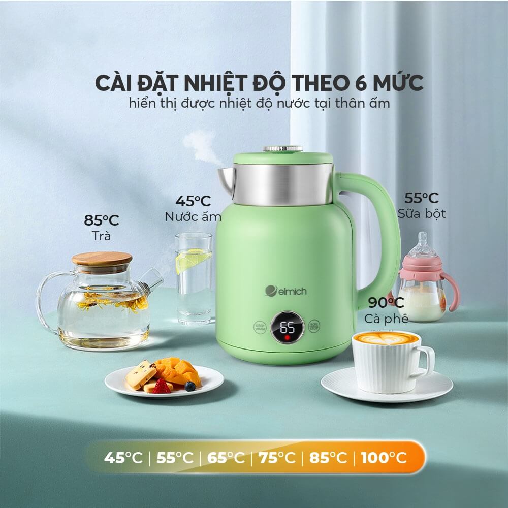 Hướng dẫn sử dụng ấm siêu tốc Elmich KEE-8456