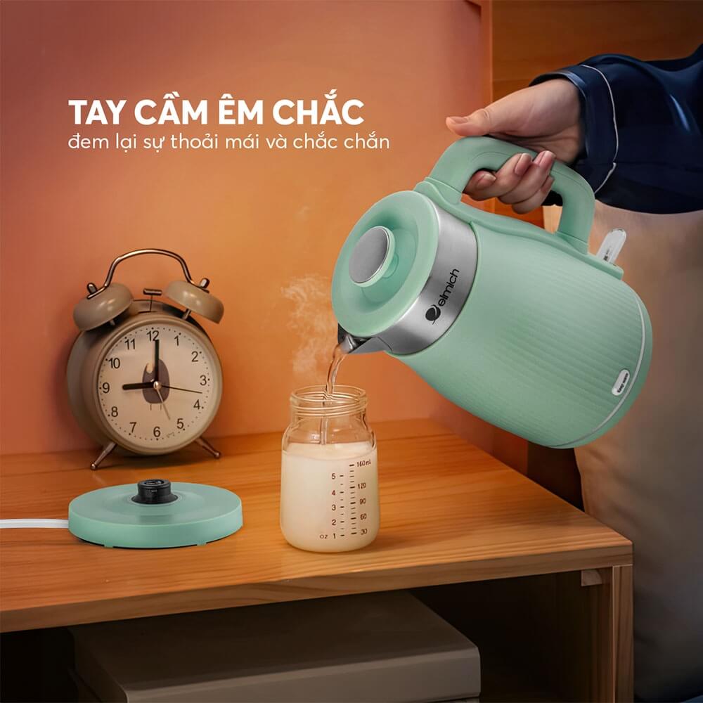 Hướng dẫn sử dụng ấm siêu tốc Elmich KEE-8457