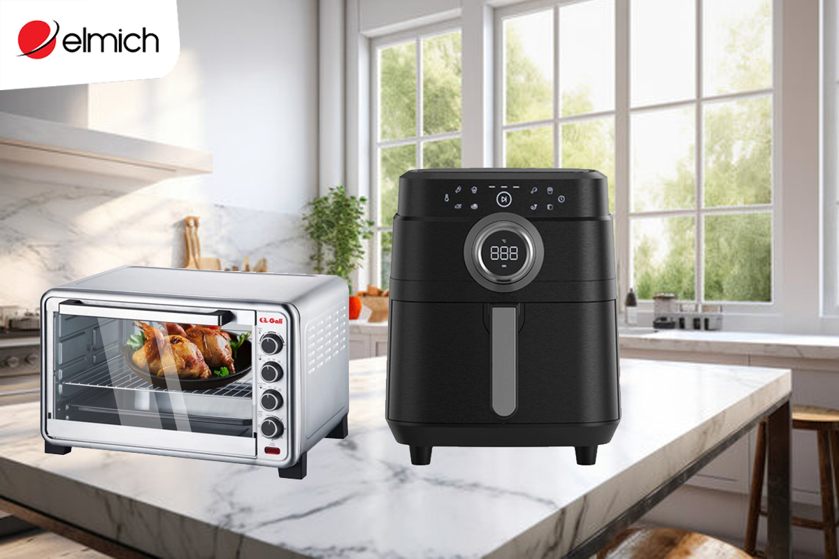 Nên mua lò nướng hay nồi chiên không dầu, loại nào tốt nhất?