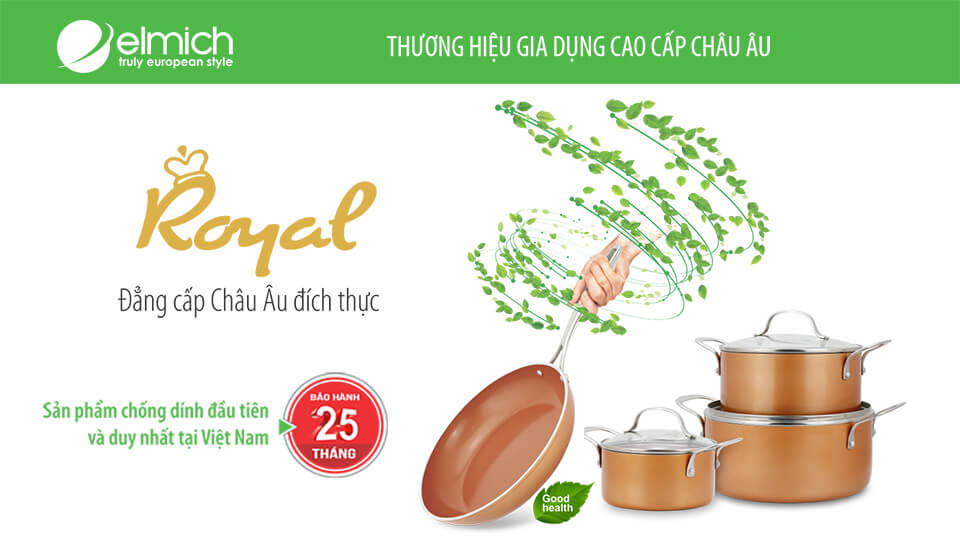 VÌ SAO BỘ NỒI CHẢO ROYAL LÀ NIỀM TỰ HÀO CỦA CHÂU ÂU?