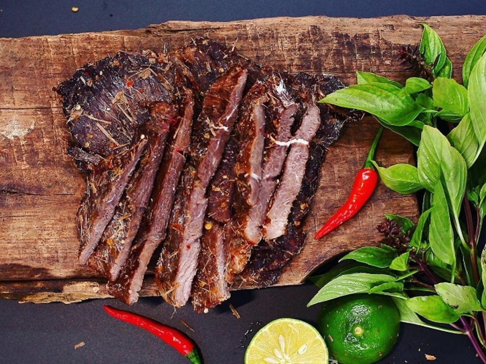 Bò Nướng Kiến Vàng Chuẩn Vị Tây Nguyên Bằng Nồi Chiên Không Dầu