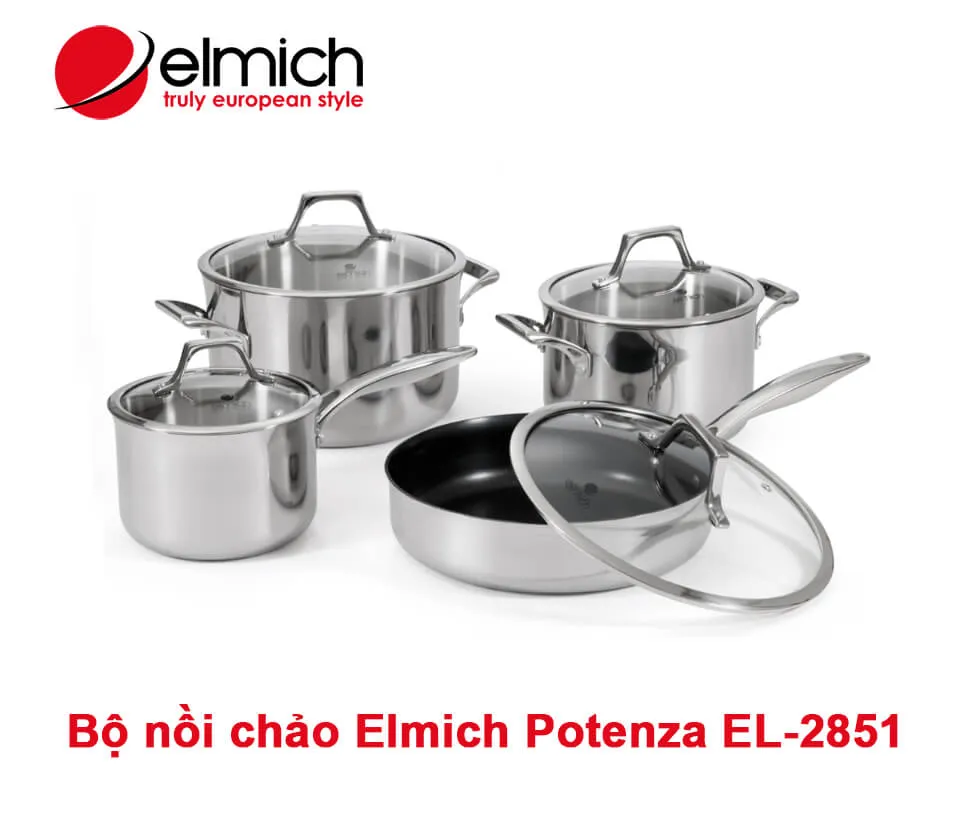 Bộ nồi chảo EL-2851