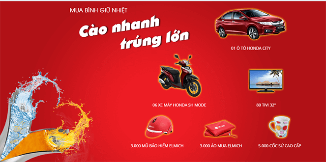 Mua bình giữ nhiệt - Cào nhanh trúng lớn