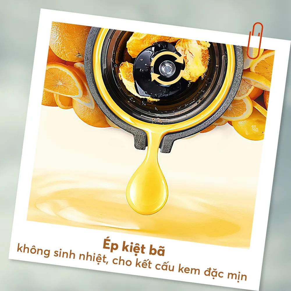 Làm Kem Với Máy ép Chậm Jee9284 02