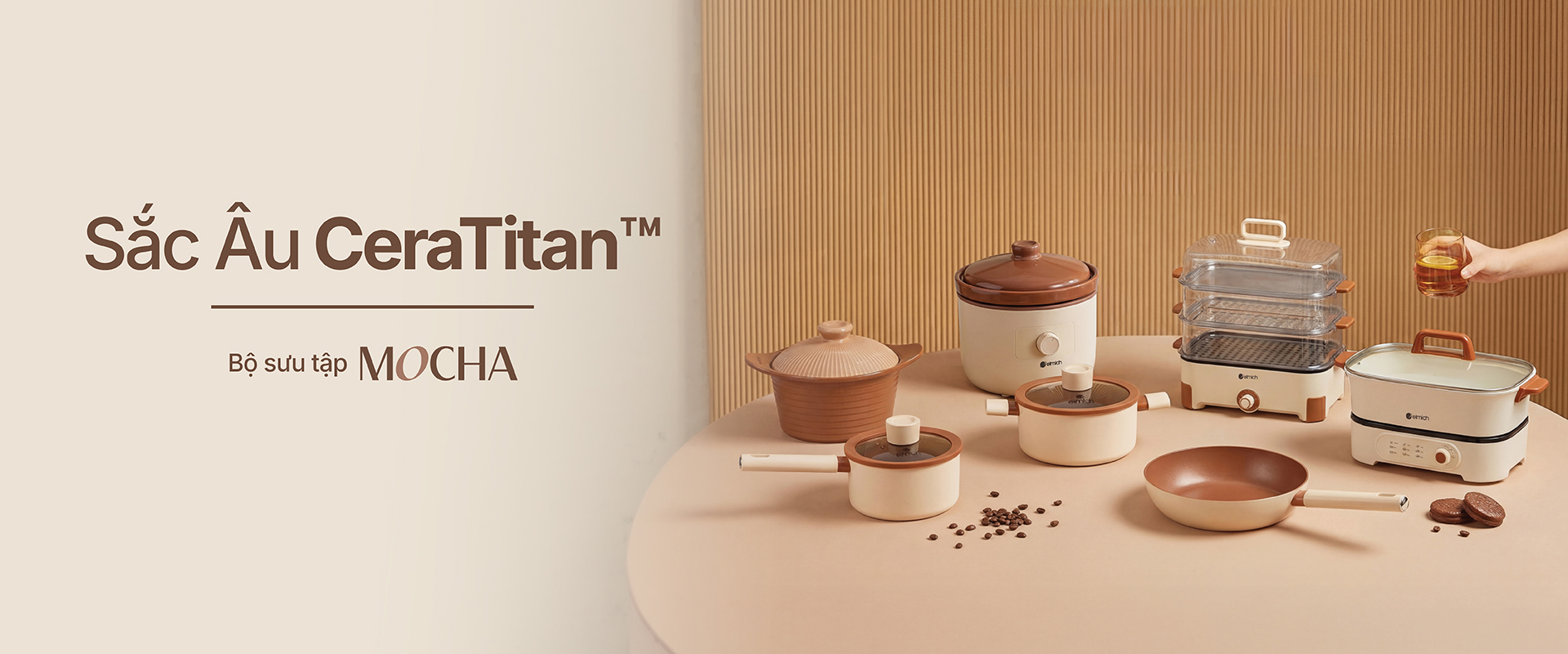 Bộ Sưu Tập CeraTitan Mocha Collection - Elmich