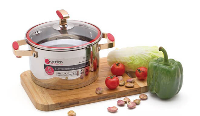 Nồi hấp inox Elmich
