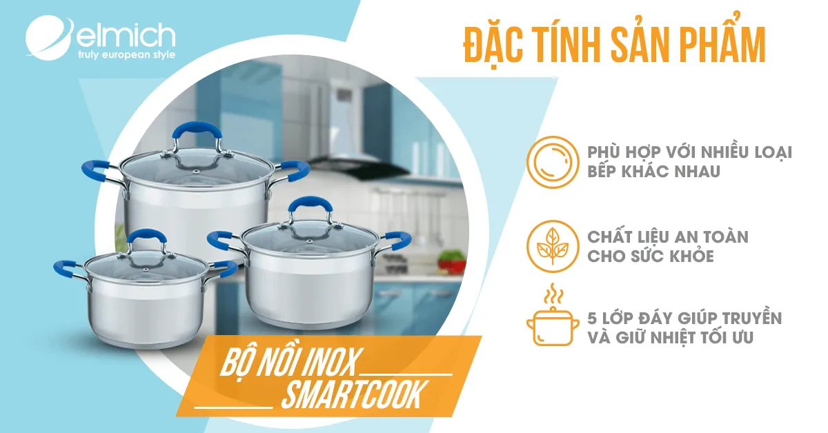 noiinox nồi inox Elmich