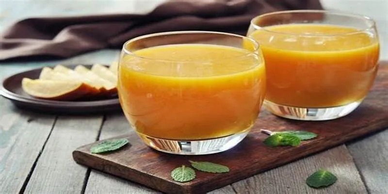 Nước ép bổ máu Cam Xoài có vị ngon thanh mát dễ uống