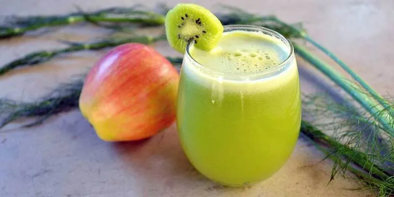 Nước ép Táo với Kiwi cung cấp nhiều Protein cho người sử dụng