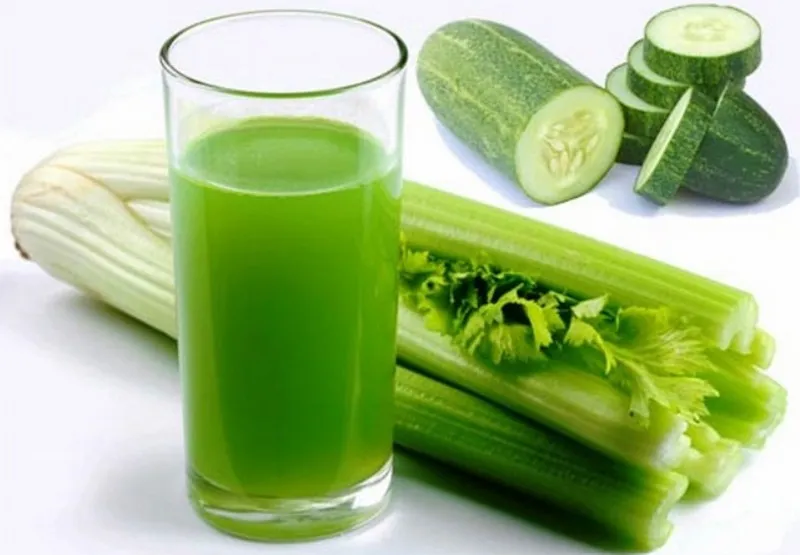 Cần tây - dưa leo - mật ong là công thức detox cơ thể hiệu quả