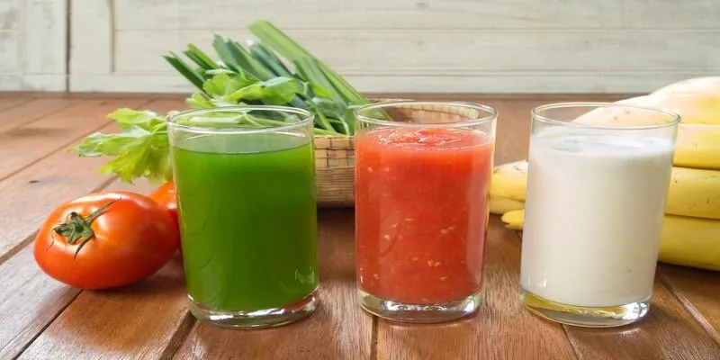 Nước ép chuối mix cà chua mang lại hương vị thơm ngon mới lạ