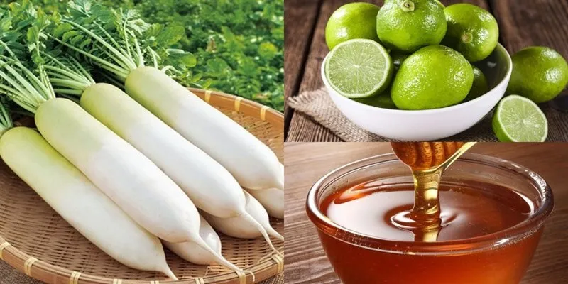 Công thức nước ép củ cải trắng với chanh và mật ong rất đơn giản&nbsp;&nbsp;&nbsp;