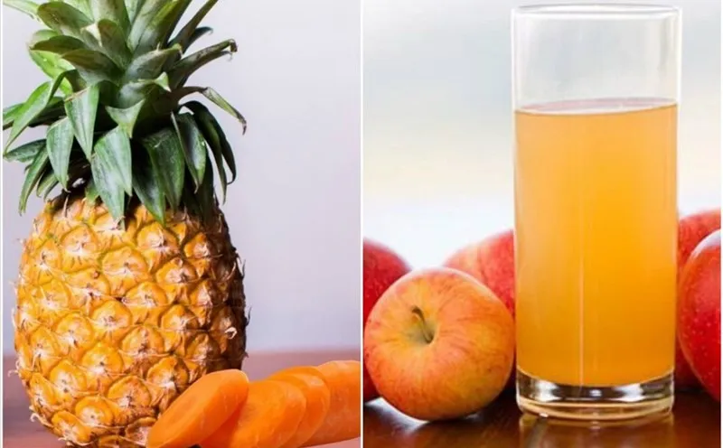 Nước ép giảm cân từ cà rốt – táo và dứa