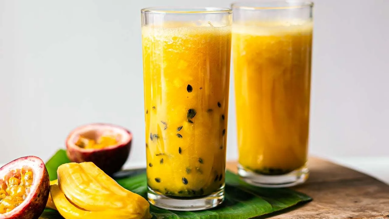 Sinh tố chanh leo mix mít