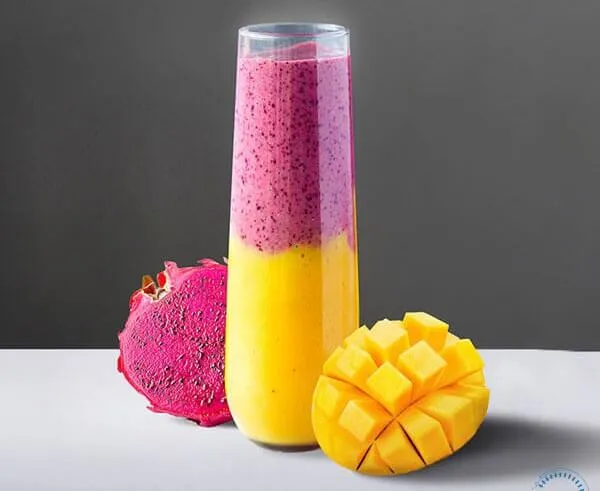 Sinh tố thanh long mix xoài Sinh tố thanh long mix xoài