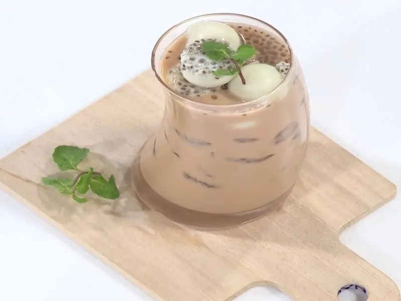 Thay đổi hương vị độc đáo với trà sữa hạt chia
