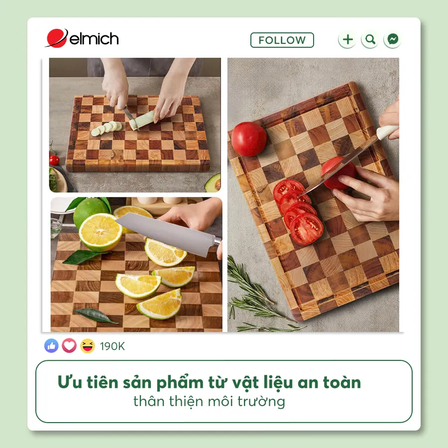 Ưu Tiên Sản Phẩm Từ Vật Liệu An Toàn