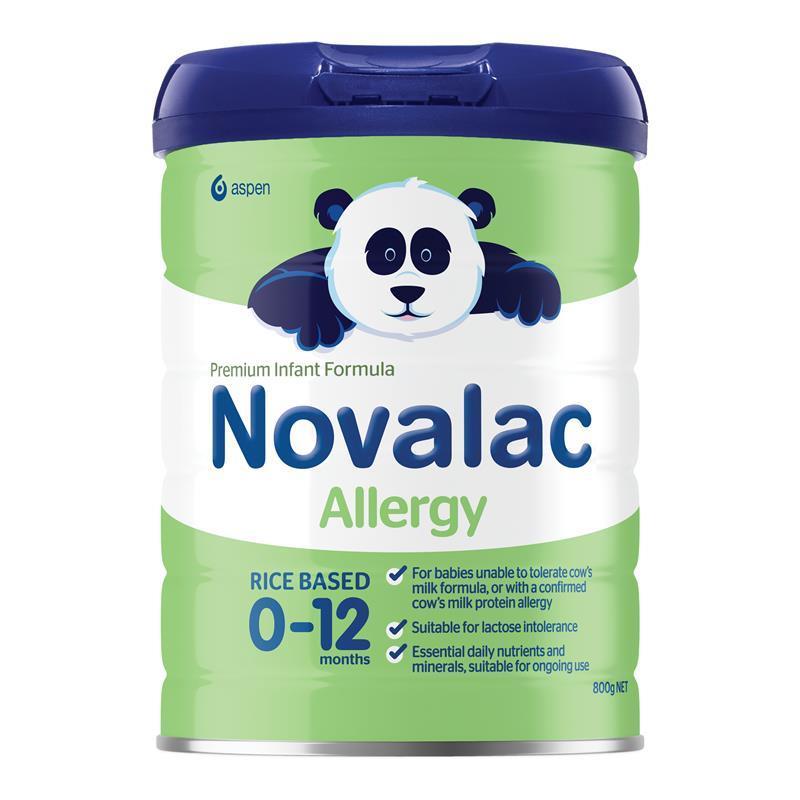Novalac Allergy Premium Rice Based Infant Formula 800g
