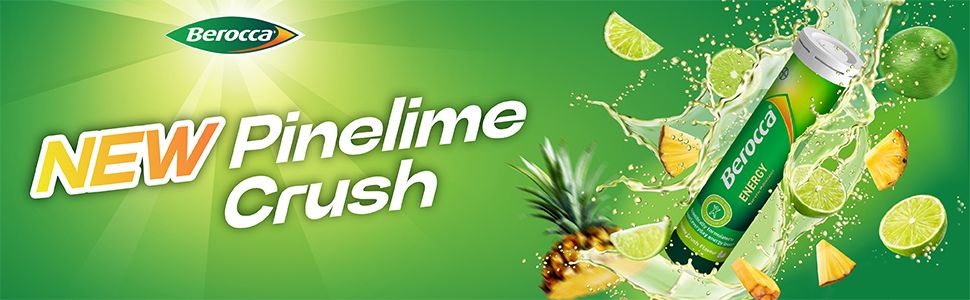 Viên Sủi Tăng Lực Berocca Energy Effervescent (Vị Cam/ Chanh/ Quả Mọng/ Xoài và Cam)30 Viên
