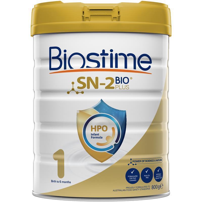 Sữa Trẻ Em Biostime SN-2 Bio Plus Hpo Infant Formula Stage 1 800g