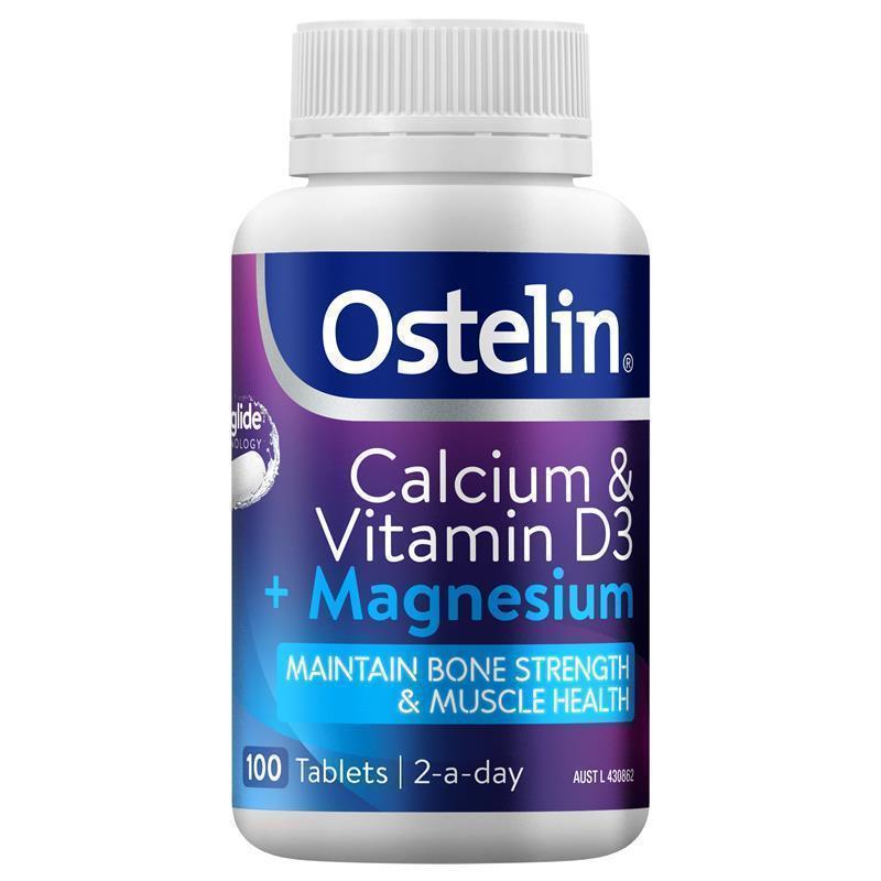 Ostelin Calcium & Vitamin D3 + Magnesium 100V & 200V