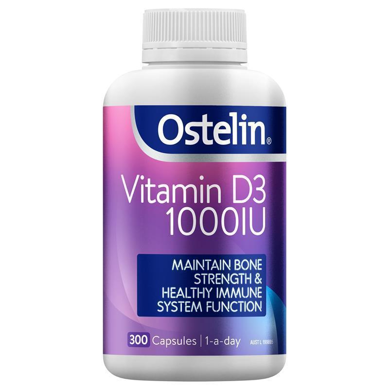Ostelin Vitamin D3 1000IU 60V, 130V & 300V
