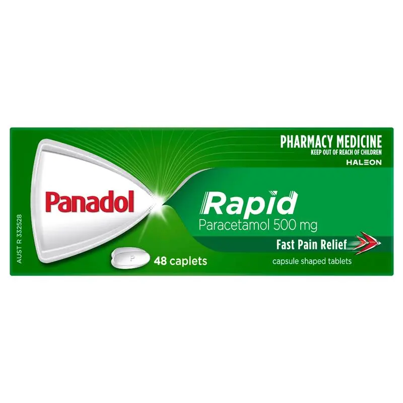 Panadol Rapid Paracetamol Pain Relief 16V, 48V & 80V