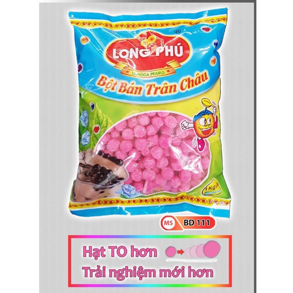 Bột Báng Hạt To LONG PHÚ gói 1kg