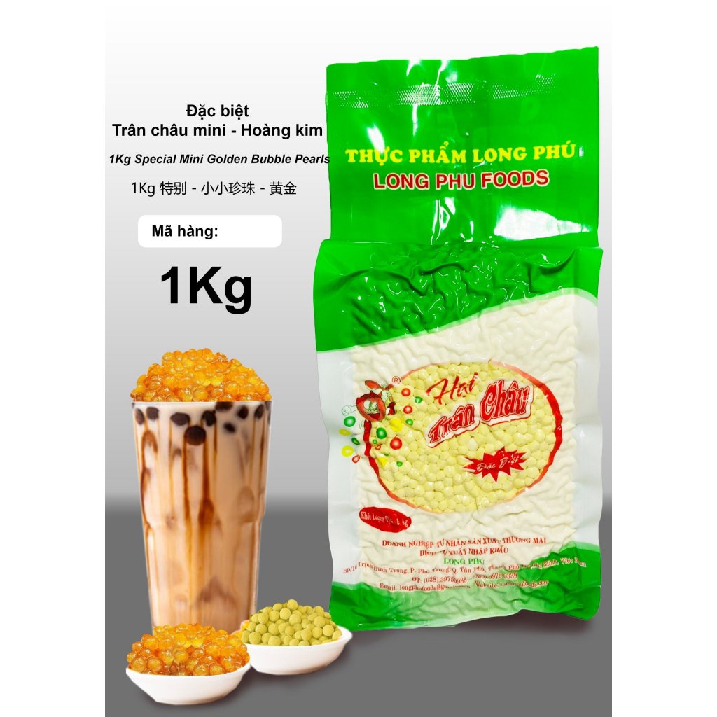 Trân Châu Mini LONG PHÚ gói 1kg