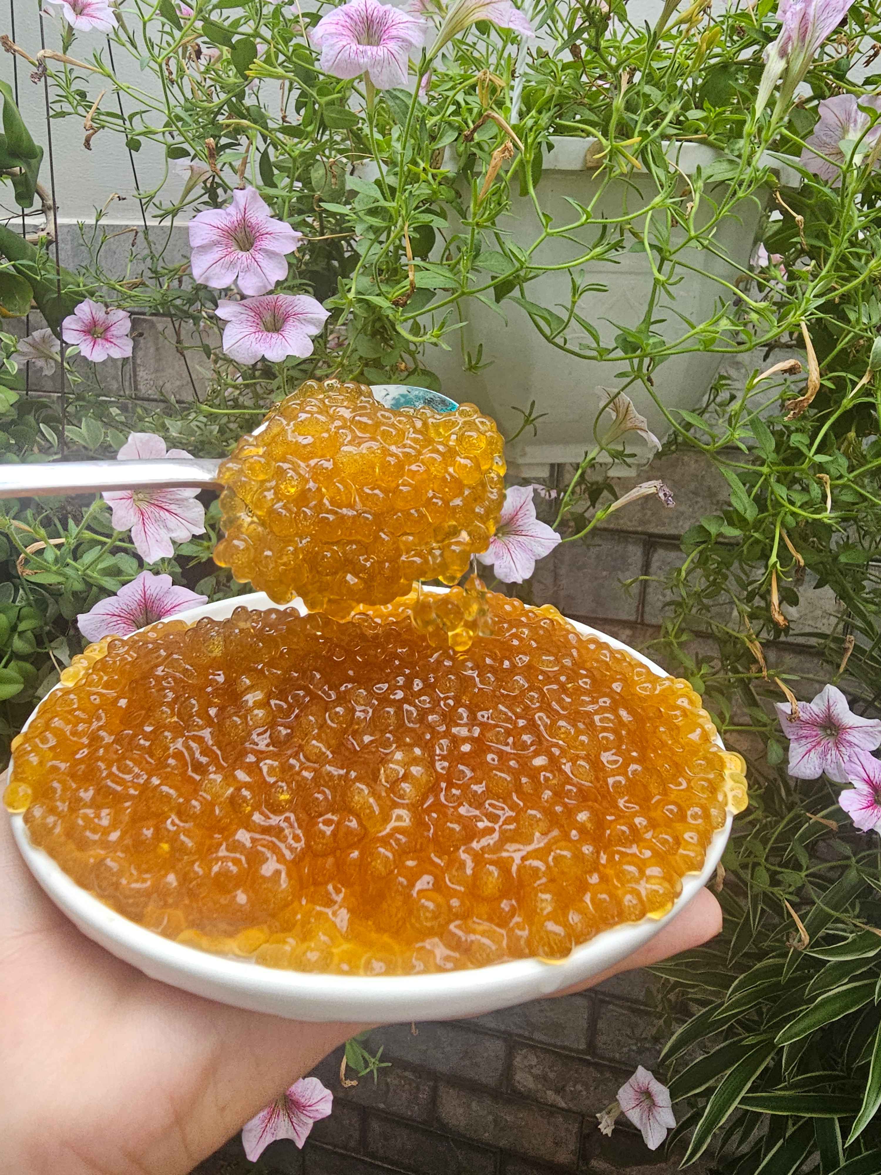 Trân châu Mini HOÀNG KIM Đặc Biệt Long Phú gói 1kg - Size mini (hạt tiêu) 1.2li - Không có vị ngọt