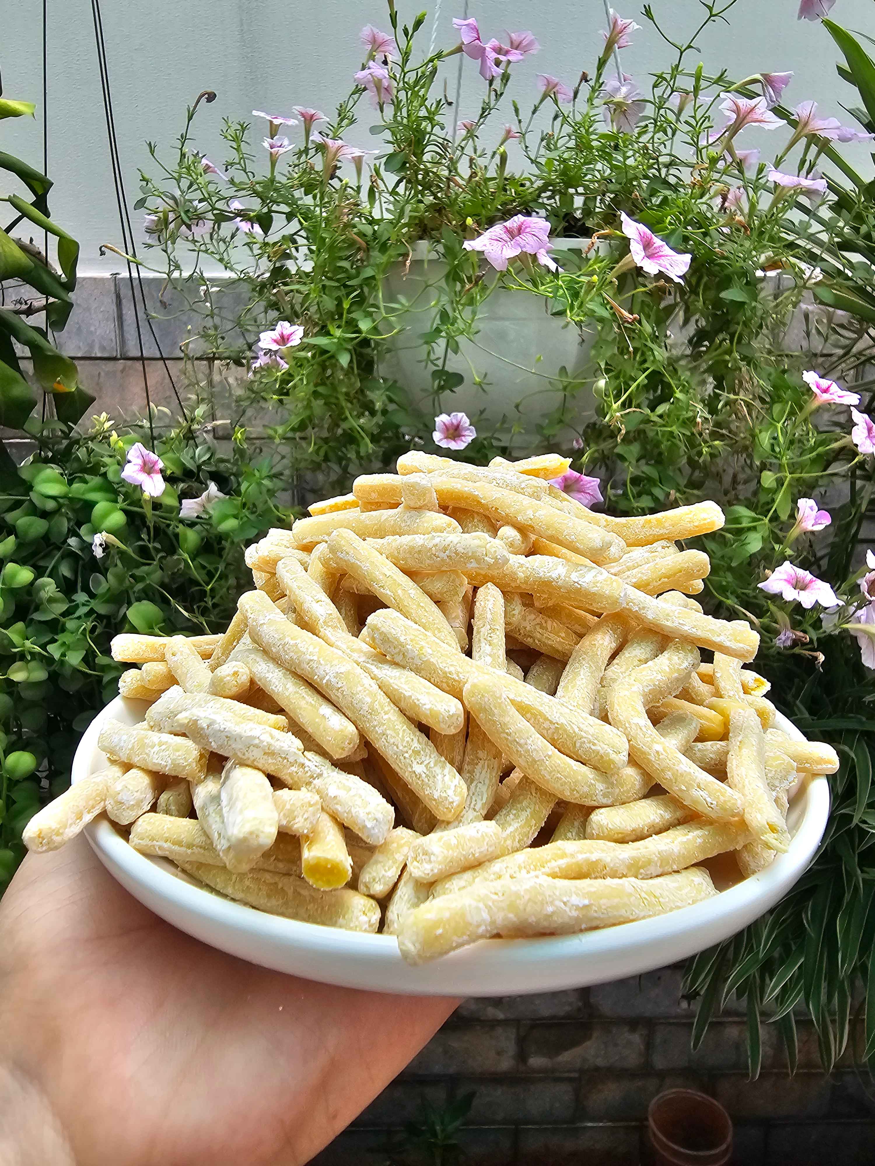 Trân châu Sợi Hương HOÀNG KIM Đặc Biệt Long Phú gói 1kg - Size Sợi Trung - Không có vị ngọt