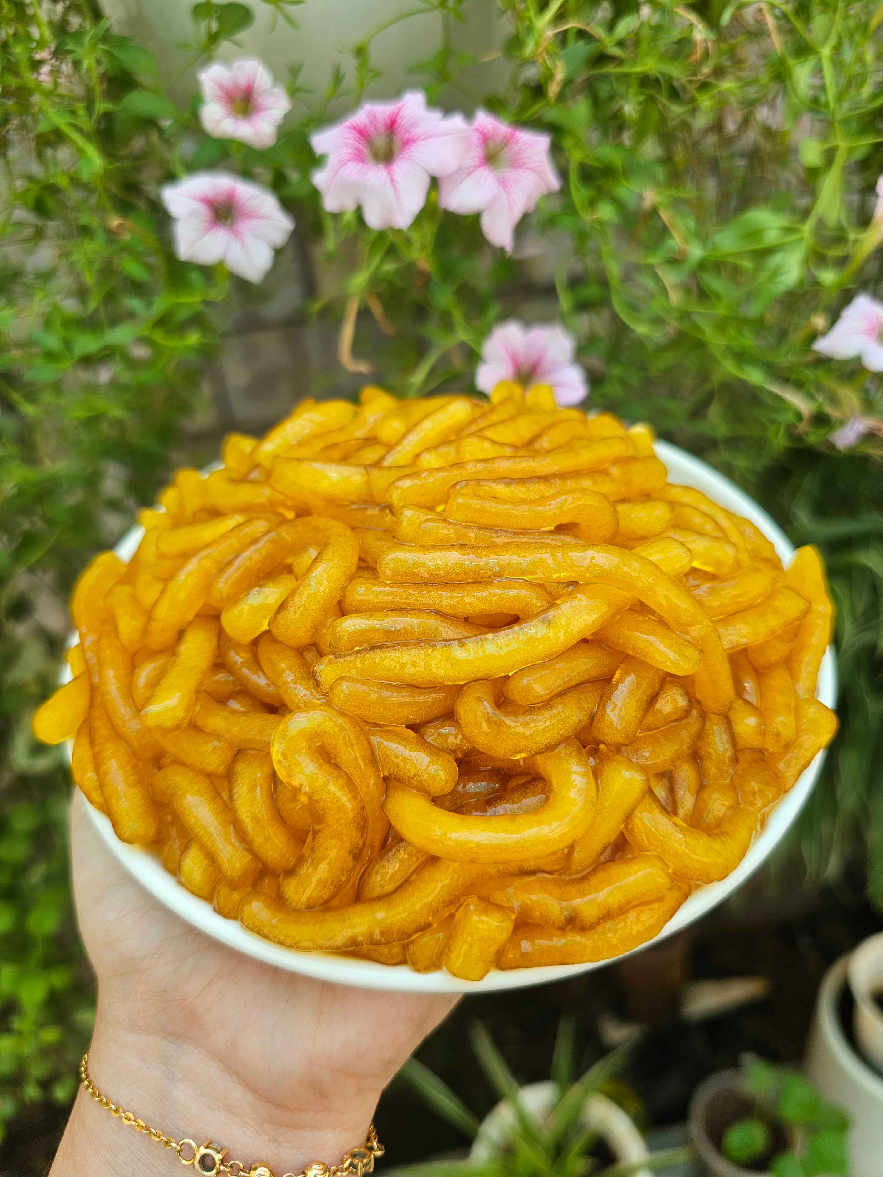 Trân châu Sợi Hương HOÀNG KIM Đặc Biệt Long Phú gói 1kg - Size Sợi Trung - Không có vị ngọt