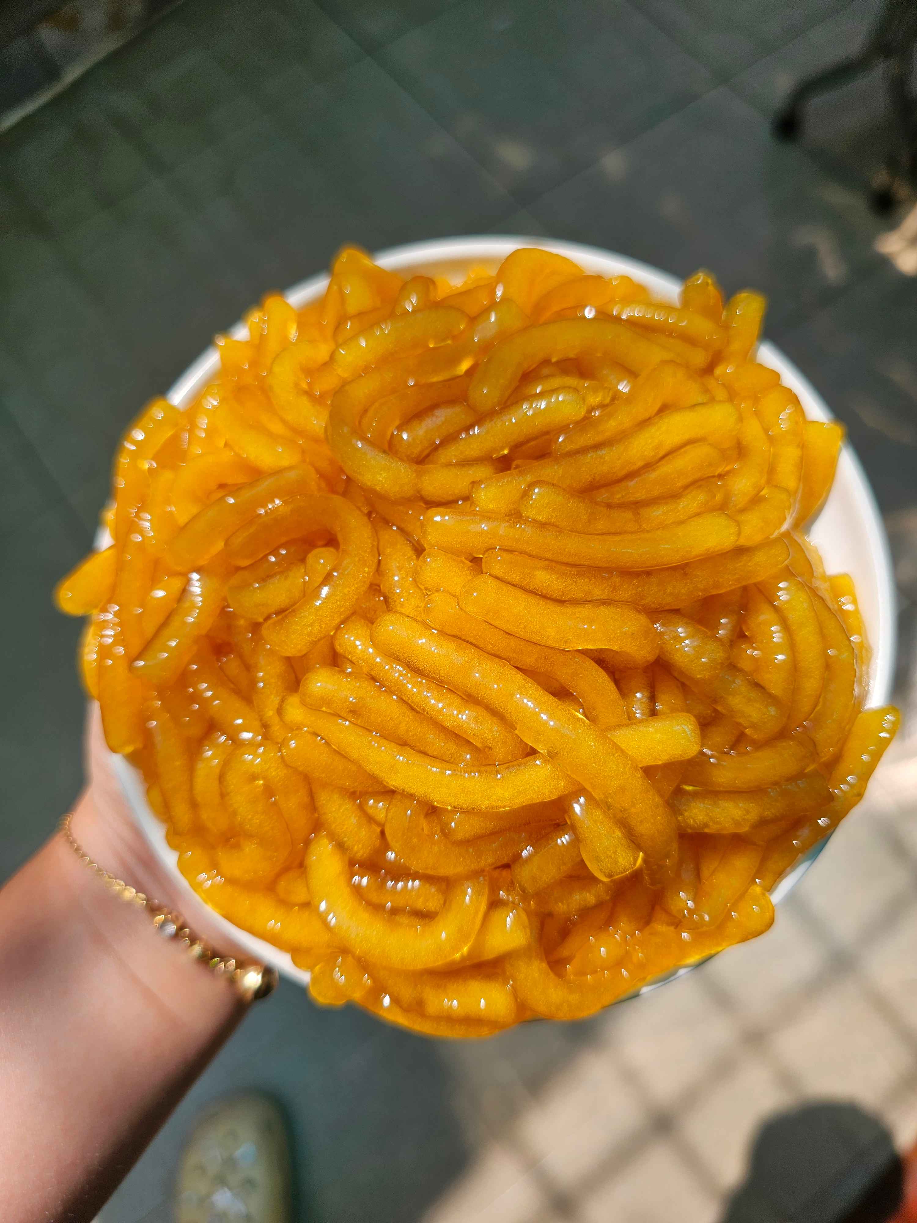 Trân châu Sợi Hương HOÀNG KIM Đặc Biệt Long Phú gói 1kg - Size Sợi Trung - Không có vị ngọt