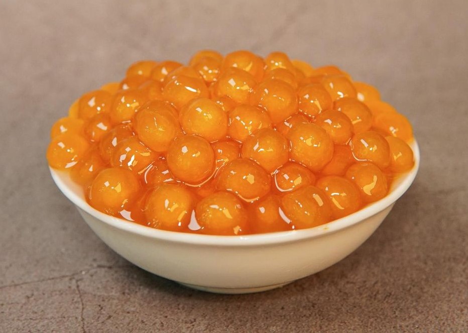 Trân châu HOÀNG KIM Đặc Biệt Long Phú gói 1kg - Size Trung Truyền thống - Không có vị ngọt
