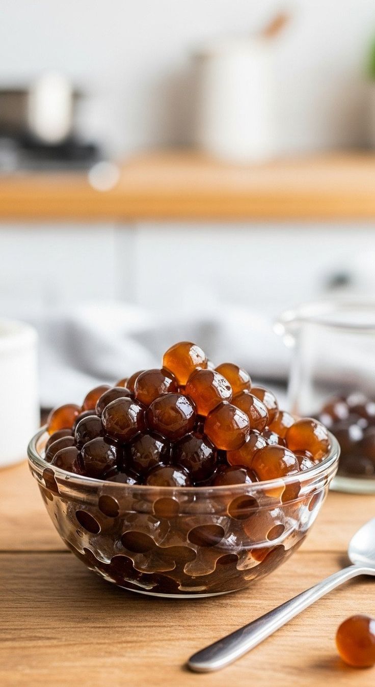 Trân châu CAFE Đặc Biệt Long Phú gói 1kg - Size Trung Truyền thống - Không có vị ngọt